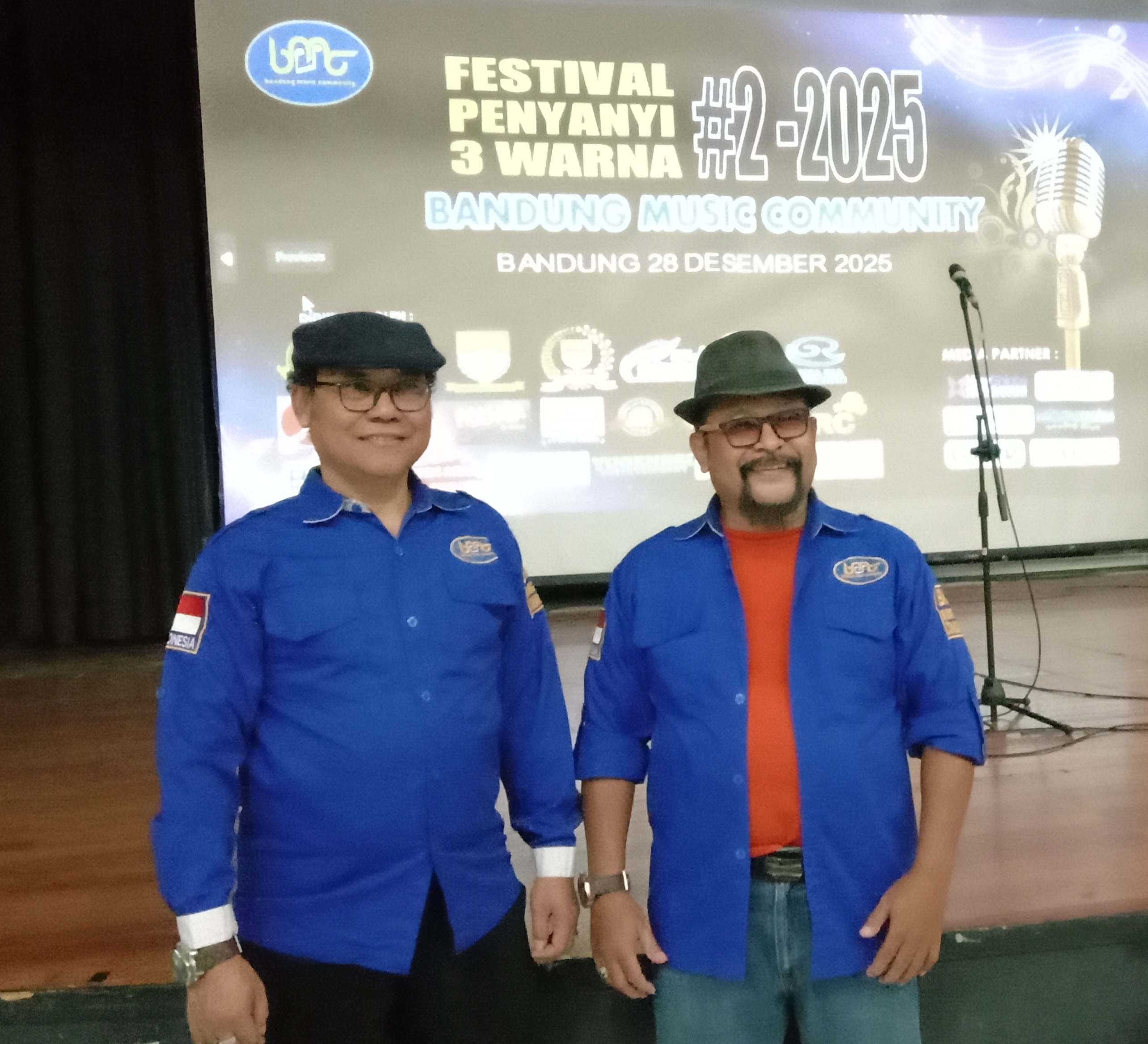 Festival Penyanyi 3 Warna #2-2025, Bandung Musik Community di Ikuti 58 Peserta
