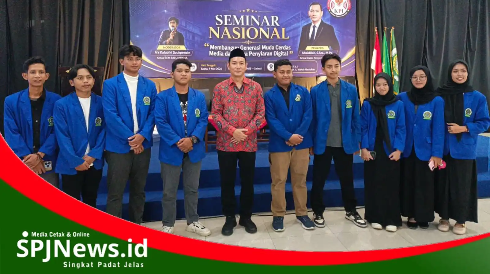 BEM UNWAHA Gelar Seminar Nasional Literasi Media Digital